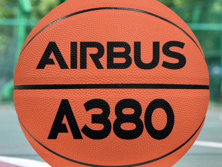 A380 Flat Text Designed Basketball Online Sale