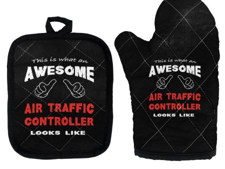 Air Traffic Controller Designed Kitchen Glove & Holder Discount