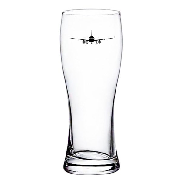 Airbus A320 Silhouette Designed Pilsner Beer Glasses Cheap