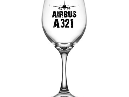 Airbus A321 & Plane Designed Wine Glasses on Sale