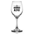 Airbus A340 & Plane Designed Wine Glasses Online Hot Sale