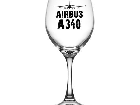 Airbus A340 & Plane Designed Wine Glasses Online Hot Sale