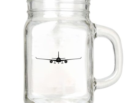 Airbus A350 Silhouette Designed Cocktail Glasses Cheap