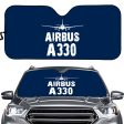 Airbus A330 & Plane Designed Car Sun Shade Supply