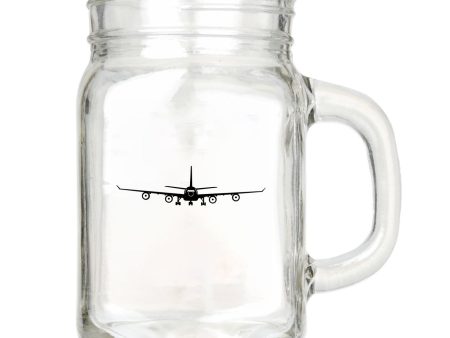 Airbus A340 Silhouette Designed Cocktail Glasses Fashion