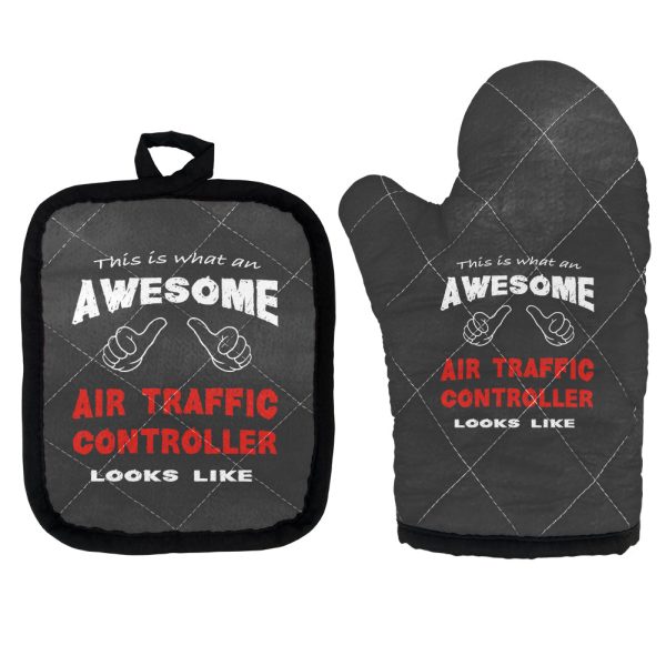 Air Traffic Controller Designed Kitchen Glove & Holder Discount