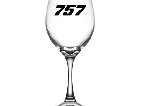 757 Flat Text Designed Wine Glasses Discount