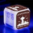 Air Traffic Controllers - We Rule The Sky Designed  7 Colour  Digital Alarm Clock Supply