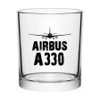 Airbus A330 & Plane Designed Special Whiskey Glasses Supply