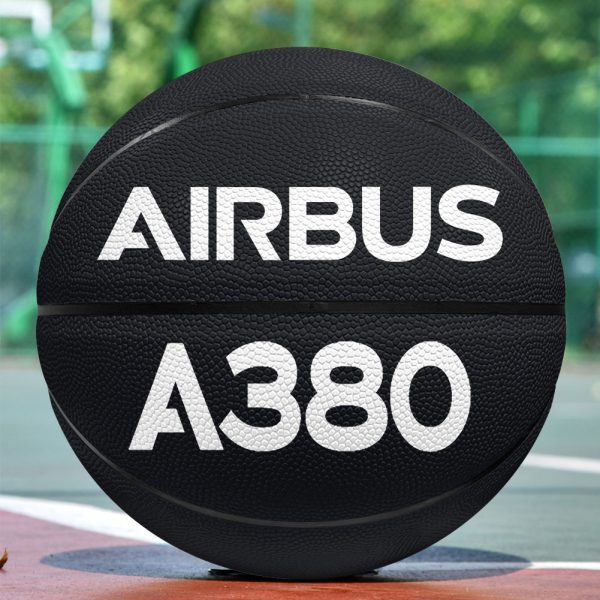 A380 Flat Text Designed Basketball Online Sale