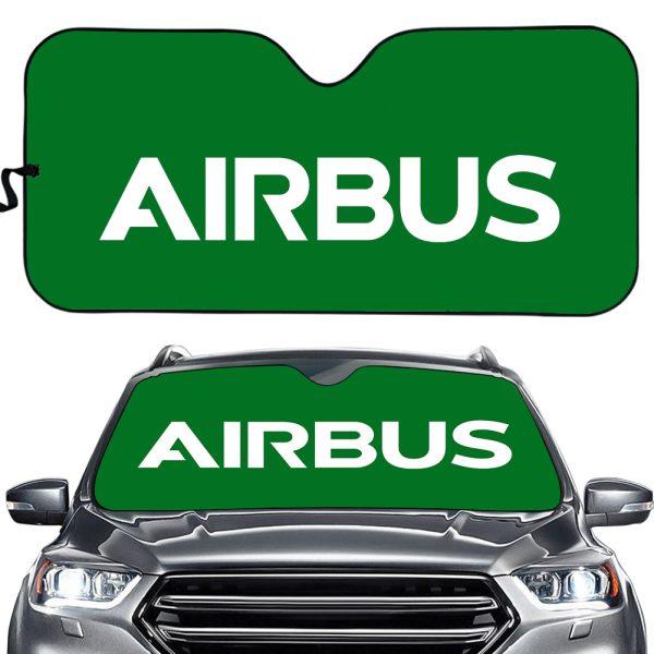 Airbus & Text Designed Car Sun Shade Cheap