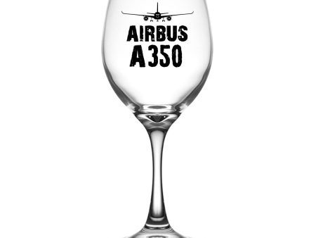 Airbus A350 & Plane Designed Wine Glasses For Discount