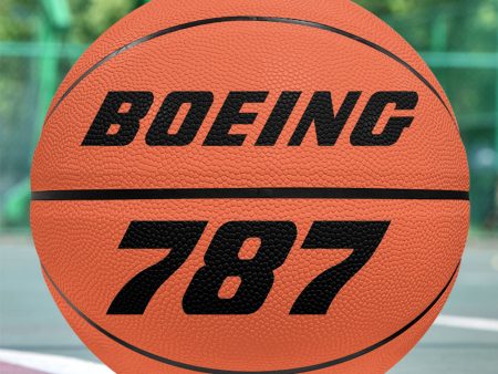 787 Flat Text Designed Basketball Fashion