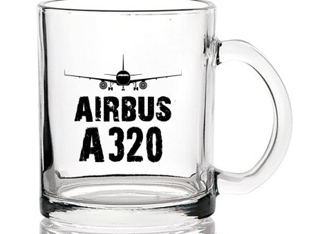 Airbus A320 & Plane Designed Coffee & Tea Glasses Online Hot Sale