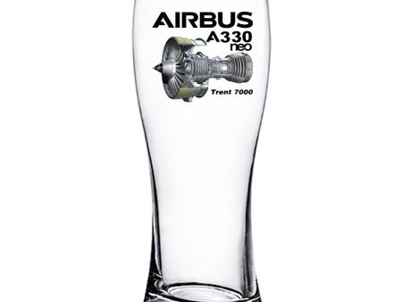 Airbus A330neo & Trent 7000 Designed Pilsner Beer Glasses Online Hot Sale