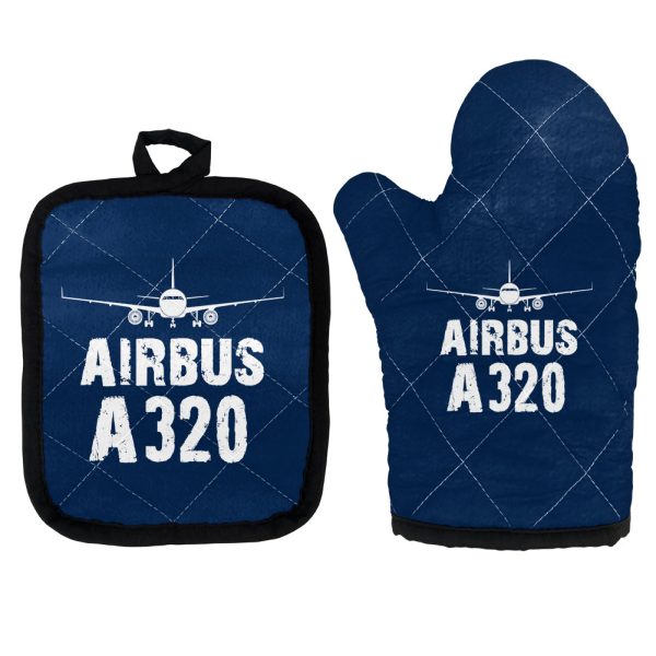 Airbus A320 & Plane Designed Kitchen Glove & Holder Online Sale